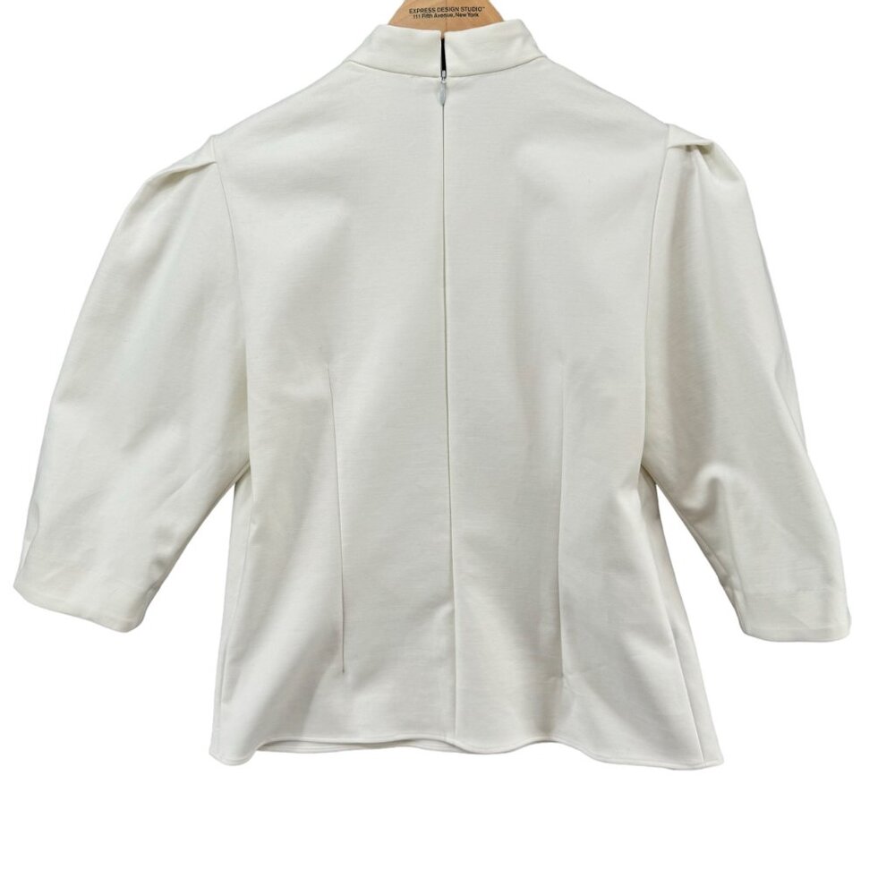ba&sh Cream Button-Detail Blouse - Picture 2 of 14
